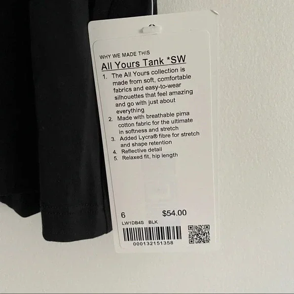 🆕 REFLECTIVE Lululemon Seawheeze 2021 All Yours Tank Reflective - Picture 4 of 7